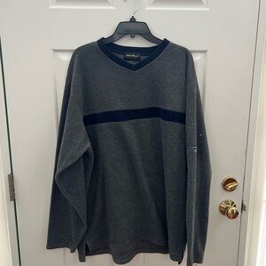 Eddie Bauer v-neck Fleece